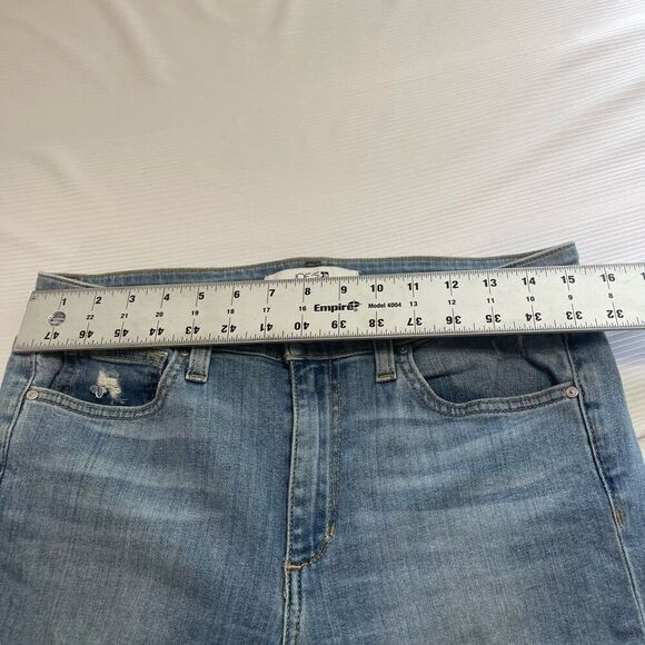 Joe’s Jeans Atlantic Destroyed Distressed Skinny Ankle Denim Jeans Size 30 - Picture 3 of 12
